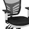 Flash Furniture Office Chair, Mesh, Black Mesh/White Frame HL-0001-WH-BK-GG - alternate 5